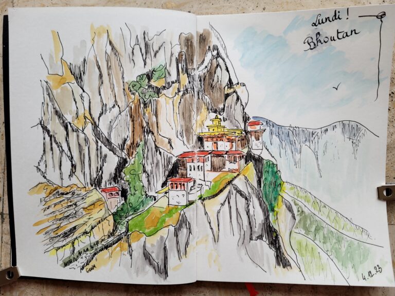 le monastère de Taktshang 